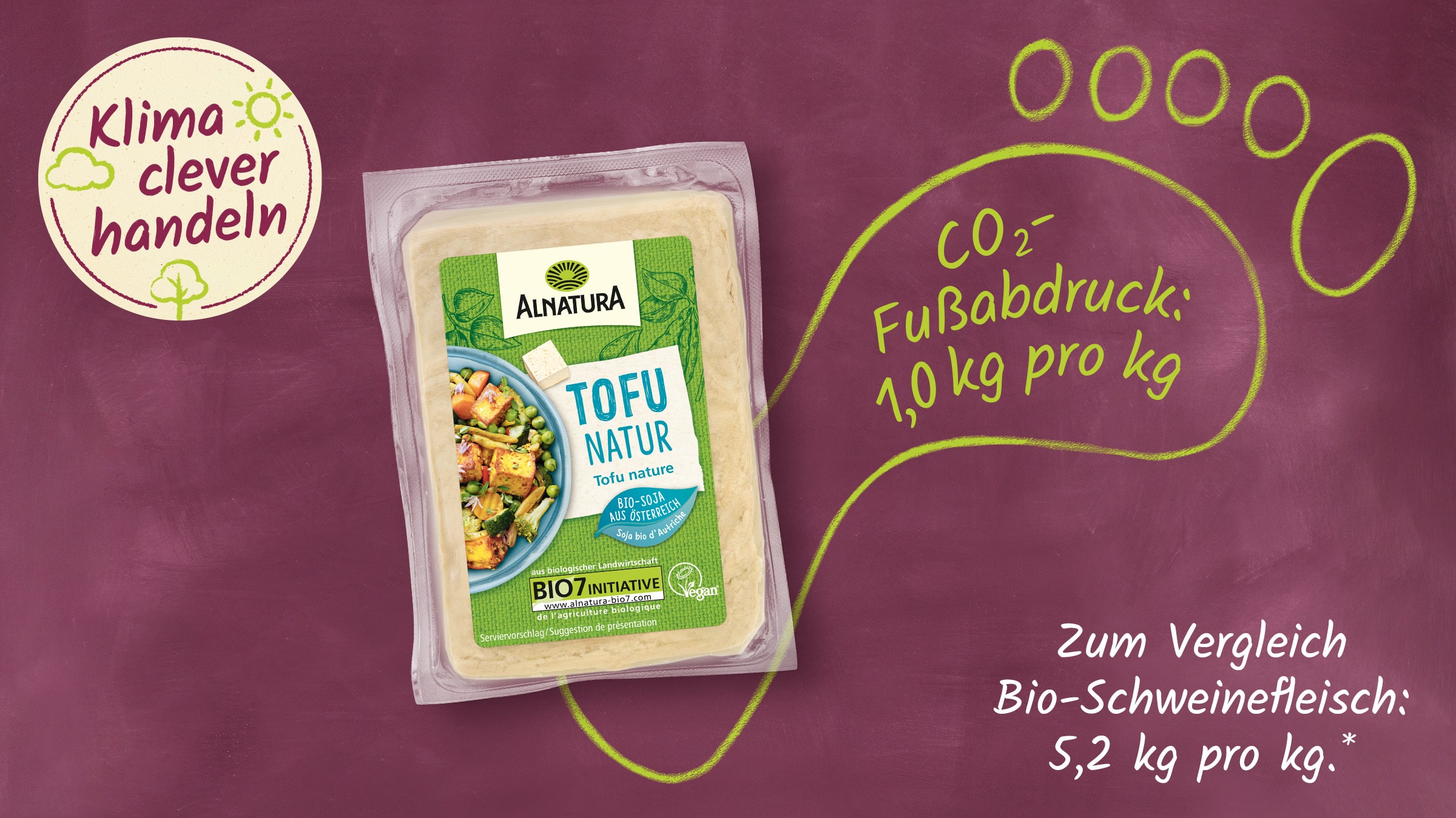  Alnatura Produkt mit CO2-Fußabdruck