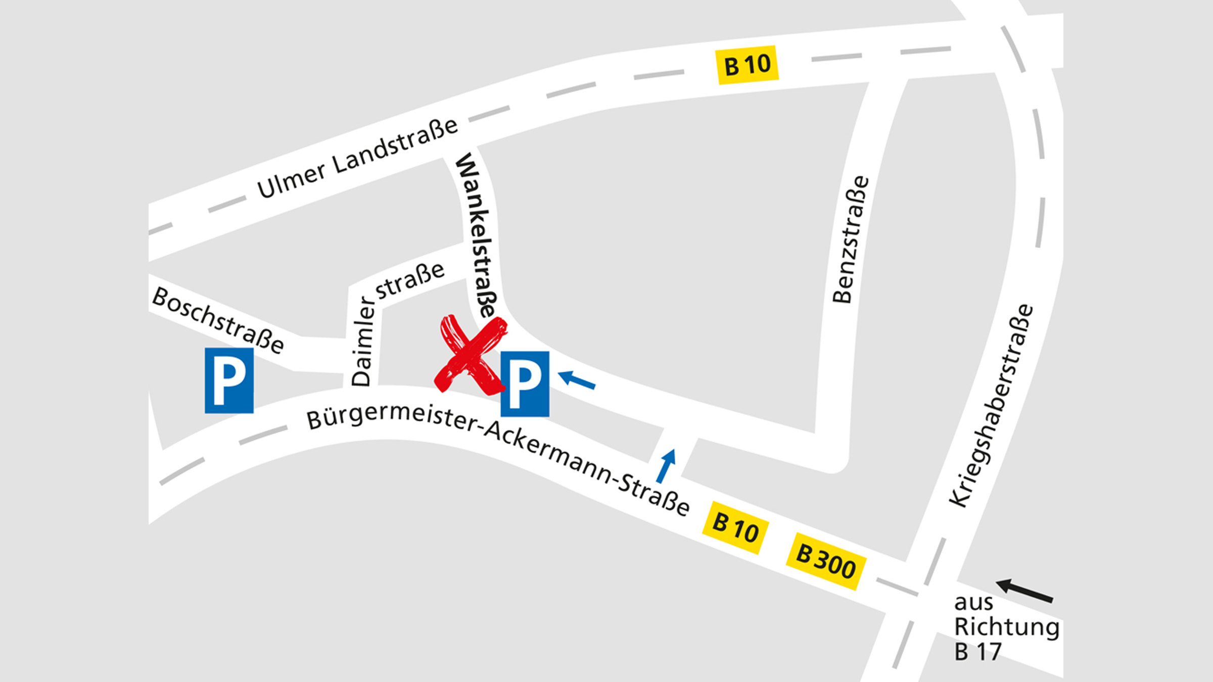 Lageplan des Alnatura Super Natur Marktes in Stadtbergen