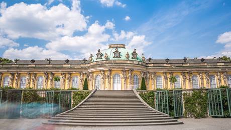Alnatura Potsdam: Schloss Sans-Soucis in Potsdam