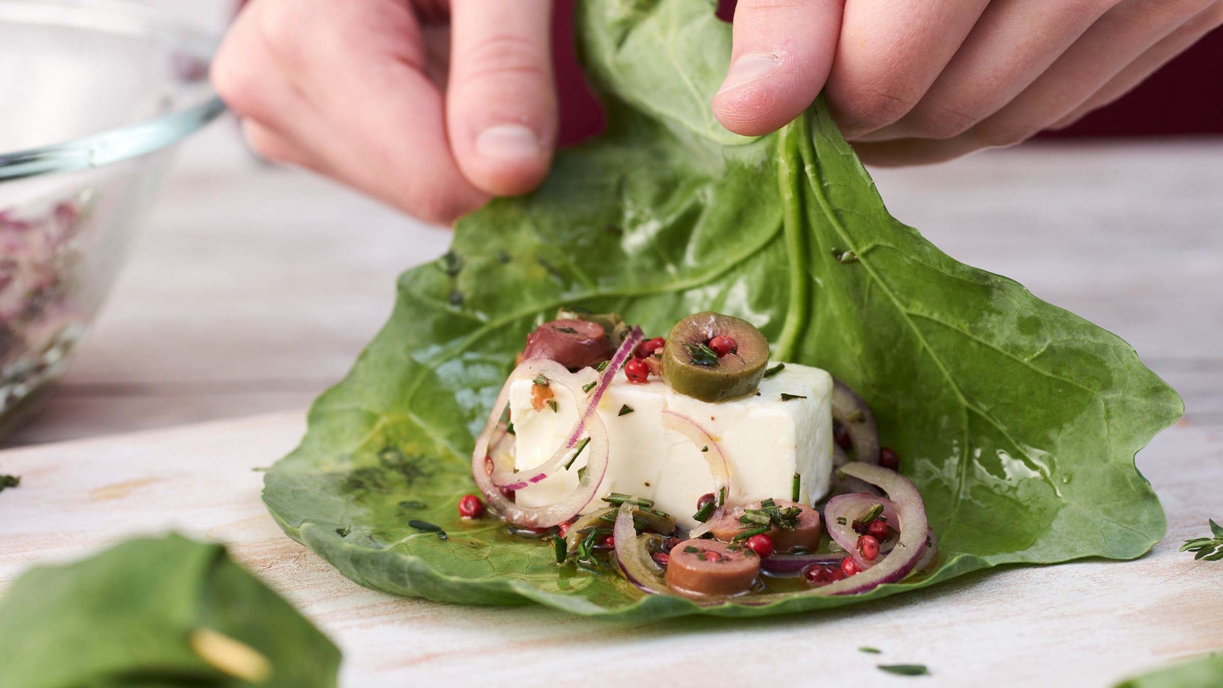 Alnatura Rezept: Mediterrane Feta-Päckchen