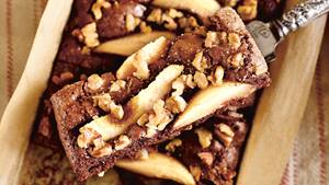 Birnen-Brownies