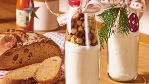 Nussbrot aus der Flasche – ohne Kneten