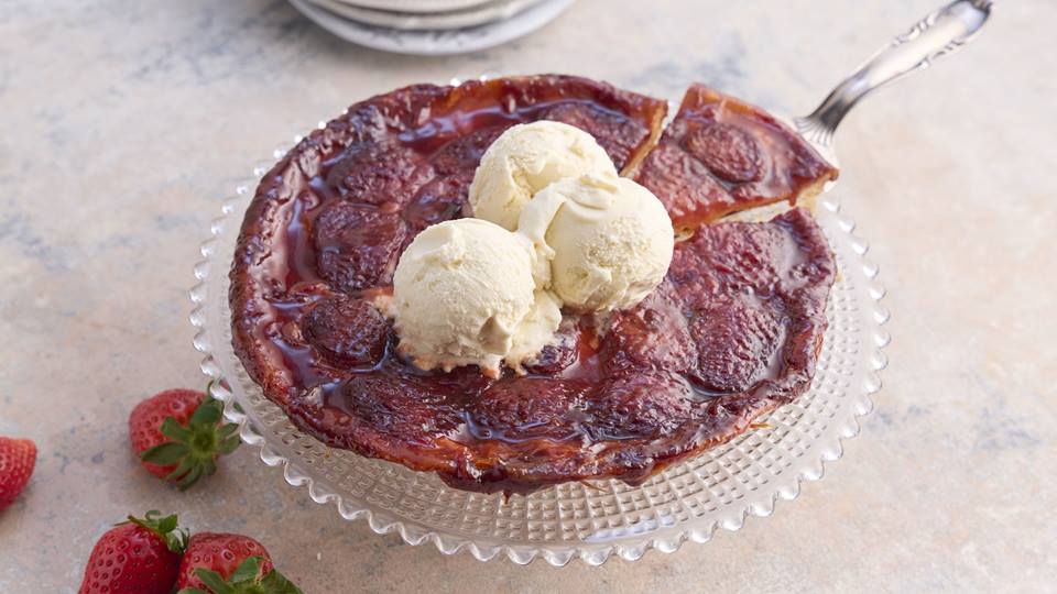 Erdbeer-Tarte-Tatin