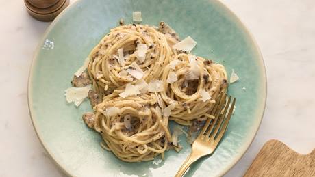 Spaghetti cacio e pepe