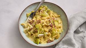 Käse-Lauch-Spätzle