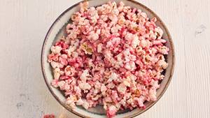 Himbeer-Popcorn